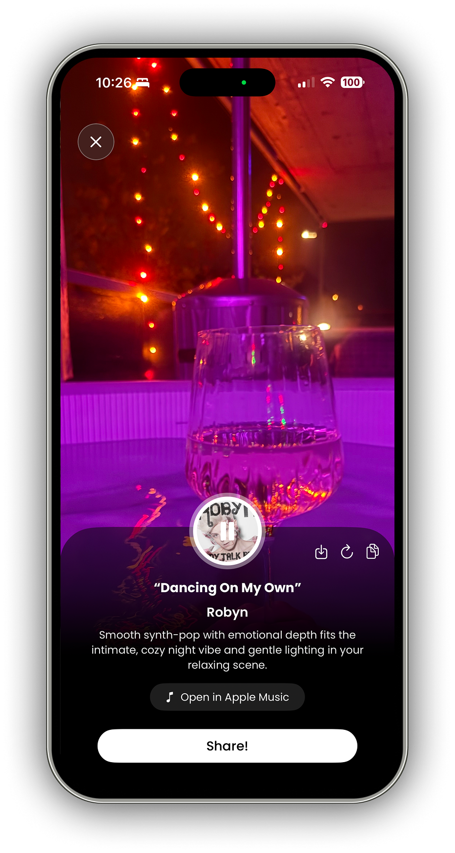 VYBE app translating your photo into sound